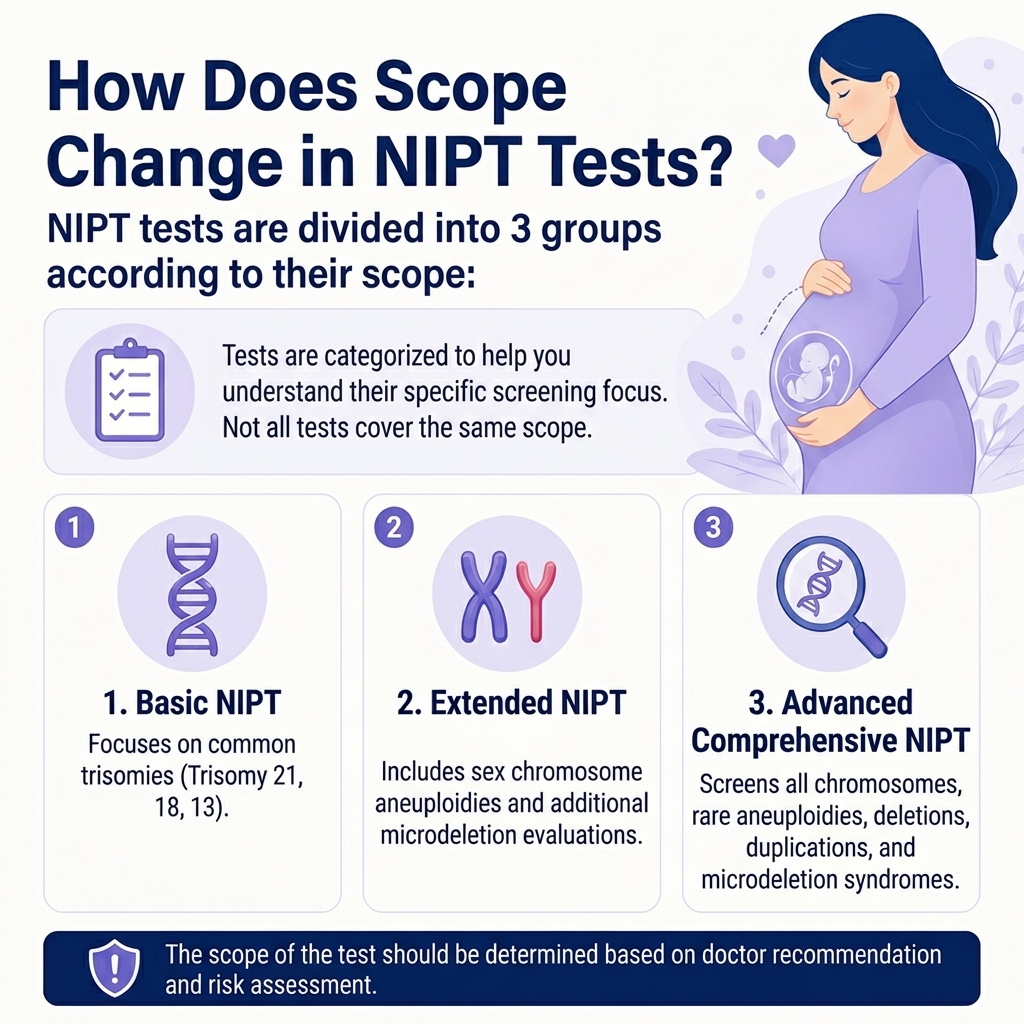 How does scope change in NIPT tests image